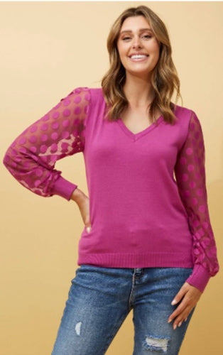 Stacey Fine Knit Top